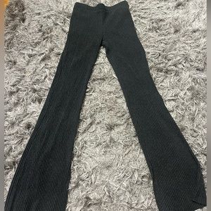 flare cotton flare pants, size s